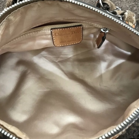 Vintage CHRISTIAN DIOR trotter bag with heart lock - Picture 5 of 6